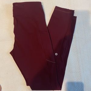 Lulu lemon swift speed high rise tight 31”L